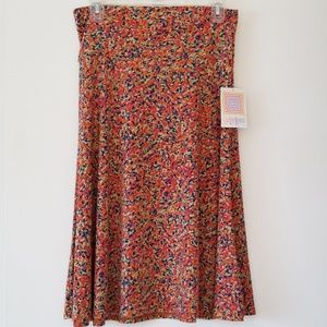 NWT LuLaRoe Azure Skirt Sz M